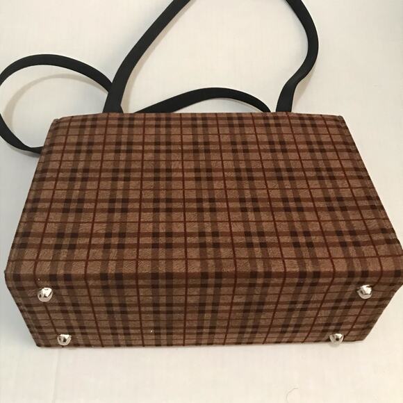 Plaid Pattern Shoulder Bag - Picture 9 of 9